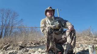 BANK FISHING  TAYLORSVILLE LAKE IN KENTUCKY [upl. by Onitnatsnoc]