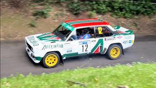 Loughgall Rally 2024crash and lots of sideways action Mk2 escorts galore 😂 [upl. by Sheline317]