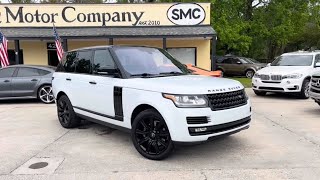 The Color of Yulong White on the 2016 Range Rover HSE TD6 Luxury Edition at Southern Motor Company [upl. by Cherin]