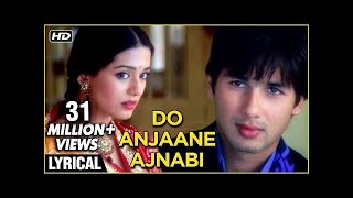 video Do Anjaane Ajnabi  Vivah  Shahid Kapoor Amrita Rao  Old Hindi Romantic Songs loveshaddi [upl. by Iahk]