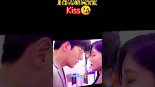 JI CHANG WOOK Kiss jichangwook korean actor singer kdrama kiss dara wow shorts viral love [upl. by Kelwin401]