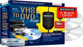 Roxio Easy VHS to DVD 3 Plus VHS Hi8 V8 Video Review [upl. by Silverstein]