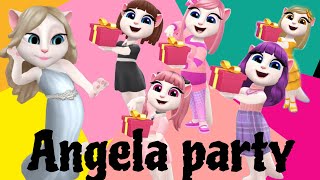 ANGELA PARTY My Talking Angela 2 game music Angela [upl. by Gaither]