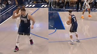 Luka Doncic knew Klay Thompson was gonna hit these 3s before he even shot them 😂 [upl. by Miran]