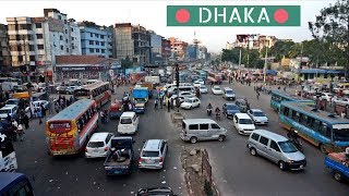 DHAKA BANGLADESH  The Most Densely Populated City in the World [upl. by Aninnaig298]