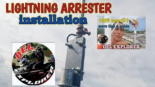 LIGHTNING ARRESTER installation [upl. by Lynch695]