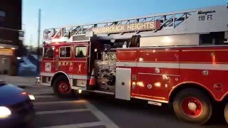 JEFFSTANG FIRE TRUCKS RESPONDING COMPILATION PART7 [upl. by Punak334]