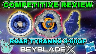 Beyblade X Roar Tyranno 960GF Booster Pack COMPETITIVE REVIEW [upl. by Abert]