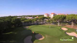 Oceanico Pinhal Course  drone aerial video  Pinhal Golf Course  Hole18 [upl. by Ozmo]