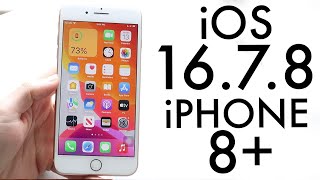 iOS 1678 On iPhone 8 Plus Review [upl. by Alletnahs]