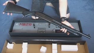 Airsoft Unboxing the M870 Tokyo Marui [upl. by Ynaffi]