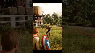 Captain John vs Goons rdr2 shorts gaming [upl. by Estrellita307]