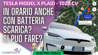 TESLA Model X PLAID  1020 CV  OLTRE 1400 Nm  280 km in MONTAGNA ma PARTIAMO SCARICHI [upl. by Onder110]