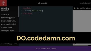 DOcodedamncom  Making codedamn [upl. by Susie200]