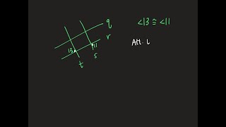 7 i type3 JO4 diagram decide if the given angle measures prove that the blue lines are parallel J… [upl. by Aihsinat525]