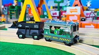 BRIO Wooden Trains  NEW Cargo Train [upl. by Nugent]