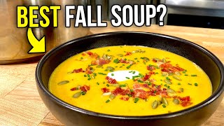 I Make This EASY amp DELICIOUS Soup Every October  Roasted Butternut Squash Soup Recipe [upl. by Brier]