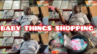 SHOPPING FOR NEWBORN AT 37 WEEKS PREGNANTIDUMOTA MARKET VLOG [upl. by Popper]