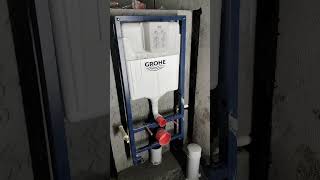 GROHE CONCEALED FLUSH TANK [upl. by Ybeloc]