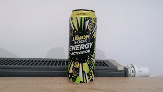 Lemon Soda Energy Activator Lemon Test i Recenzja Takie Włoskie specjały na nas czekają [upl. by Nrojb]