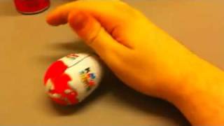 Unboxing a kinder surprise egg [upl. by Arotal]