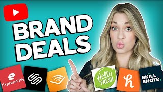 YouTube Sponsorships 101 How to Get PAID Brand Deals Even with 1000 Subscribers [upl. by Rumery]