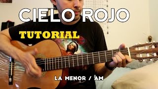 Cielo Rojo  Tutorial  Como tocar en Guitarra  Huapango  Mariachi [upl. by Anotal592]