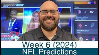 NFL Picks Week 6 2024 Free Pro Football Predictions  Todays Plays amp Sports Betting Lines [upl. by Nnybor]