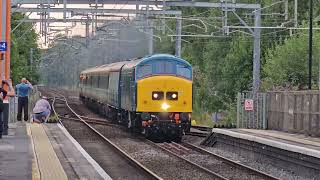 45118 passes Barnt Green on a railtour 270724 [upl. by Asik910]