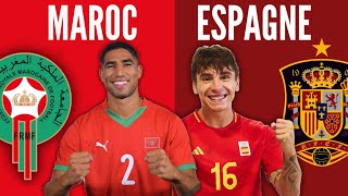 🇲🇦MAROC VS ESPAGNE une finale avant lheure [upl. by Nalad151]