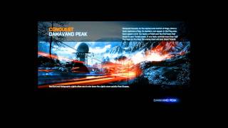 Battlefield 3 Damavand Peak Loading Screen [upl. by Anirdna]