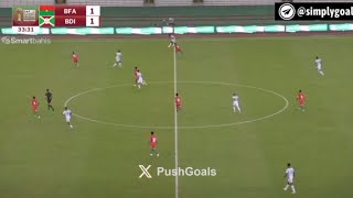 Burkina Faso Vs Burundi 41 All Goals Analysis Africa Cup Of Nations Qualification Highlights [upl. by Ytsirt842]