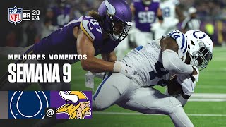 Indianapolis Colts vs Minnesota Vikings  Melhores Momentos  NFL 2024 [upl. by Jaquelyn]