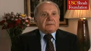 Auschwitz II Birkenau Sonderkommando Testimony Clips  USC Shoah Foundation [upl. by Annad80]