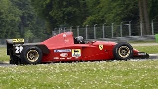 The Best Sounding F1 Engine Ferrari 30L V12  1995 Ferrari 412 T2 Sound [upl. by Oironoh243]