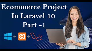 Ecommerce project in Laravel 10 in Hindi part1 [upl. by Crudden5]