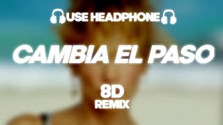 Jennifer Lopez Rauw Alejandro  Cambia el Paso 8D Audio [upl. by Suiramad]