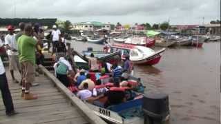 Parika Market and Stelling EBE Guyana HD [upl. by Annohsat132]