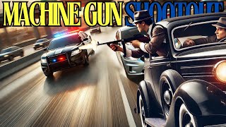 MACHINE GUN SHOOTOUT gangster [upl. by Romito]