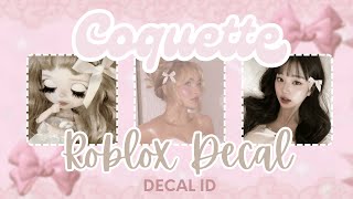 Cute COQUETTE 🎀 ROBLOX decalsdecal ID 🍰 Royale High Journal [upl. by Thibaut]