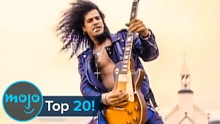 TOP 20 ROCK GUITAR SOLOS OF ALL TIME [upl. by Ahsikrats513]