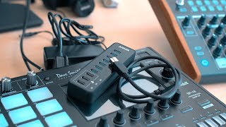 What USB Hub for Music Production  DJing [upl. by Lehacim249]