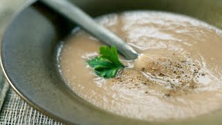 Recette  Soupe de châtaigne façon Cyril Lignac [upl. by Giustino]