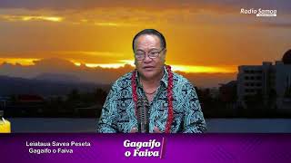 Gagaifo o Faiva 12 NOV 2024 Radio Samoa [upl. by Jaehne]