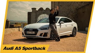 Audi A5 Sportback 40 TDI 2023 🍑🫢 ¡QUATTRO  Primera prueba  Review en español  HolyCars TV [upl. by Enehs]