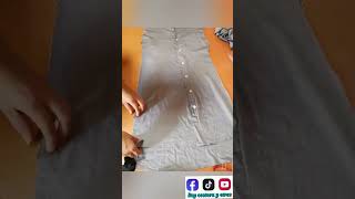 Transforma una camisa en vestido [upl. by Atnad]