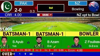 PAKISTAN VS NEW ZEALAND 5TH T20 LIVE  PAK VS NZ LIVE SCORE amp COMMENTARY  LIVE CRICKET MATCH TODAY [upl. by Geibel528]