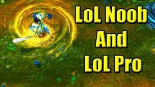 LoL as a Noob vs LoL as a Veteran by Wowcrendor League of Legends Machinima  WoWcrendor [upl. by Astor]