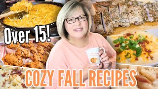 15 Cozy Fall Recipes You Need To Try Easy Crockpot Meals Casseroles Soups amp Desserts [upl. by Nnawaj112]