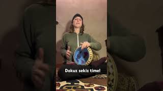 A Turkish 9 rhythm fresh from Istanbul To learn to drum check out darbukaschoolcom [upl. by Ollecram]